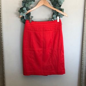 Red Pencil Skirt